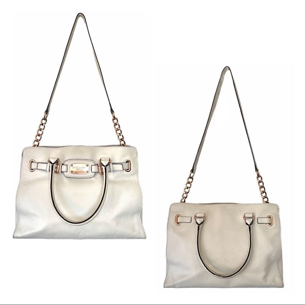 Michael Kors Hamilton Maxi Tote with Rose Gold Hardware